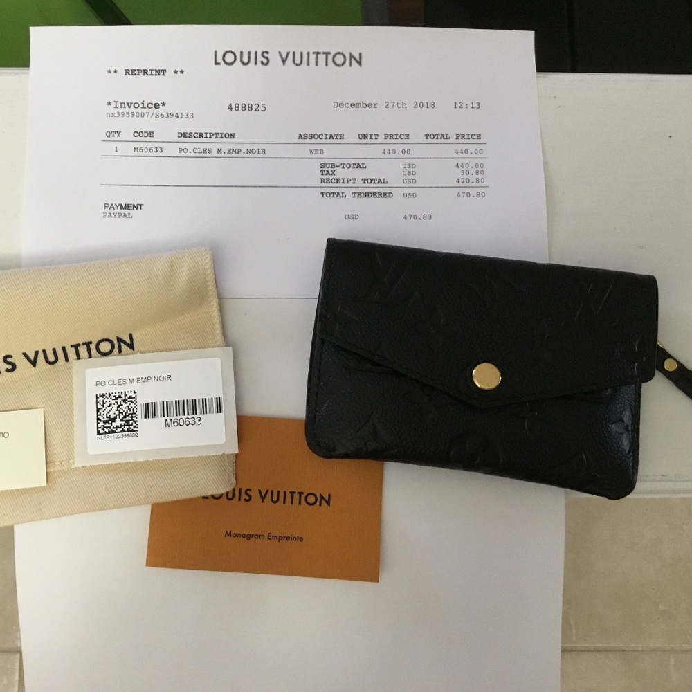 Louis Vuitton Empriente Key Pouch!